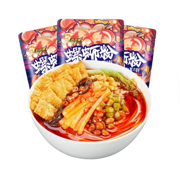 好歡螺螺螄粉3袋 好歡螺螺螄粉 加辣加臭